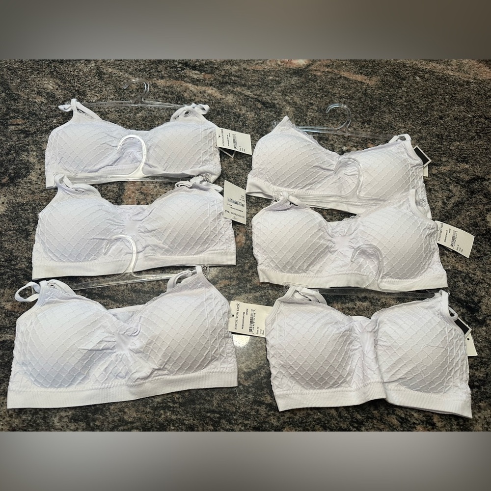 Brand new with tags white Bralette medium size